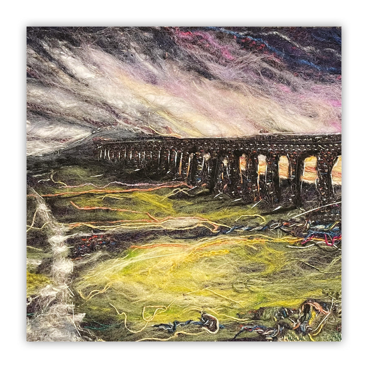 Ribblehead Viaduct - Dusk In Summer