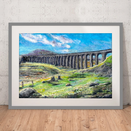 Ribblehead Viaduct - Summer Greens Original Work